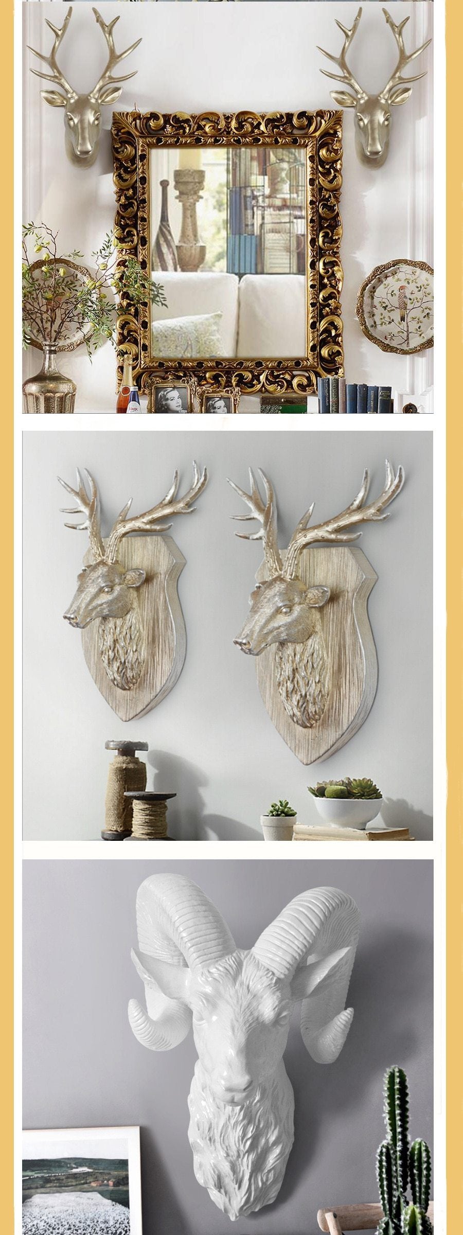 European Animal Head for Walls - Shop The Deals