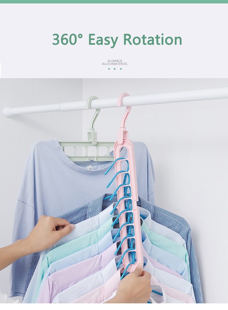 Multifunctional Space Saving Hangers - Shop The Deals