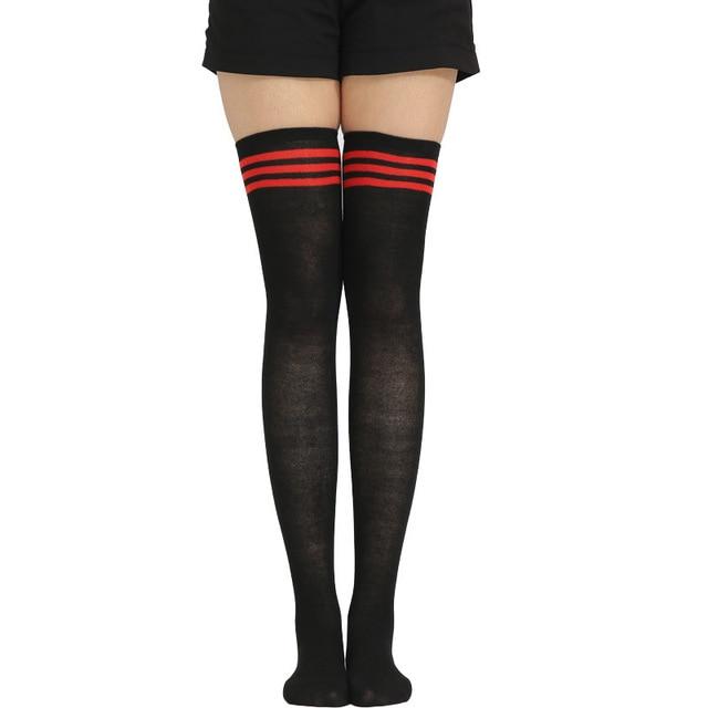 Winter Sexy Knee High Socks Striped - Shop The Deals
