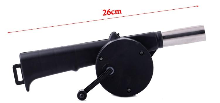 Outdoor Barbecue Fan Hand-cranked Air Blower