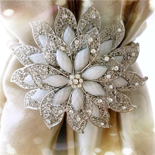 Flower Shaped Magnet Curtain Tieback