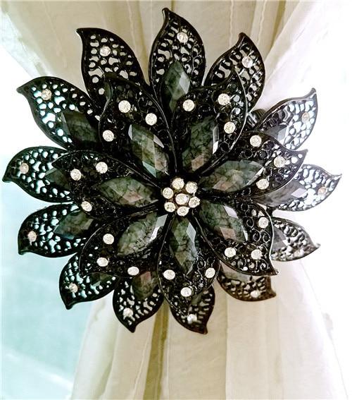 Flower Shaped Magnet Curtain Tieback