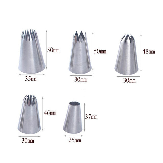 Pastry Nozzle Stainless Steel Kitchen Gadgets