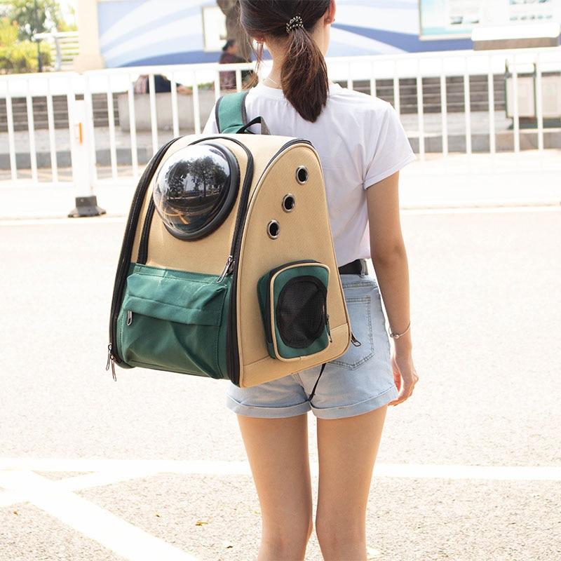 Foldable astronaut transport travel capsule for your pet!