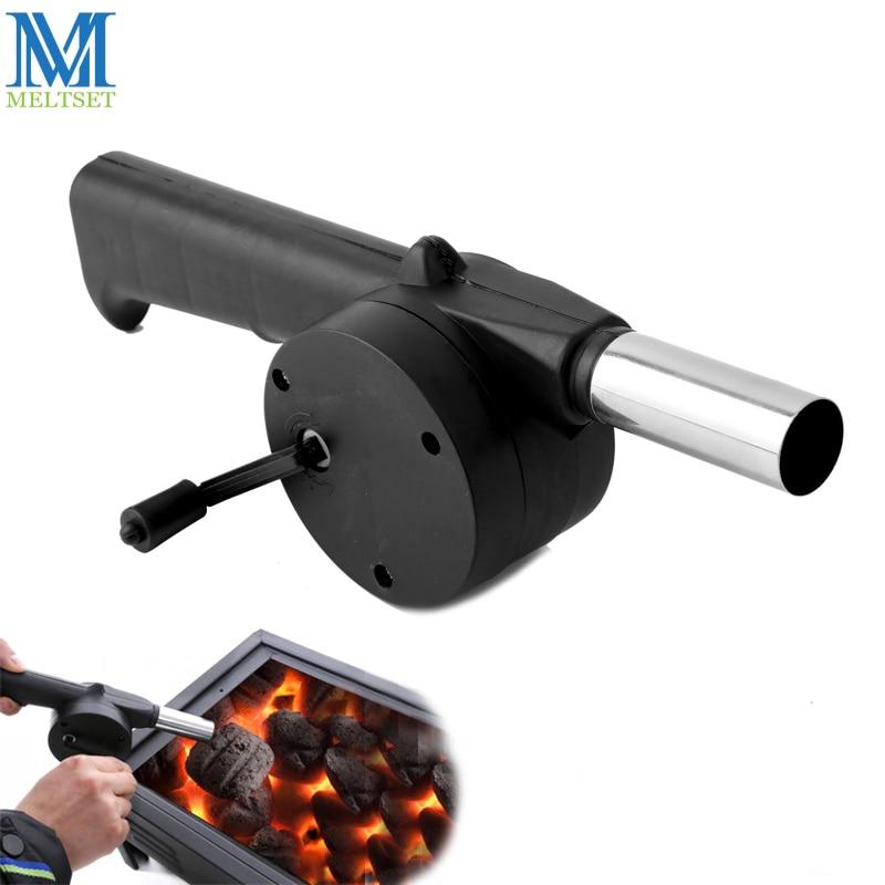 Outdoor Barbecue Fan Hand-cranked Air Blower - Shop The Deals