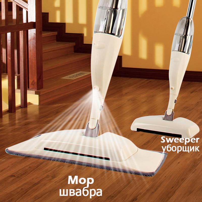3-in-1 Spray Mop Broom Set Magic Mop