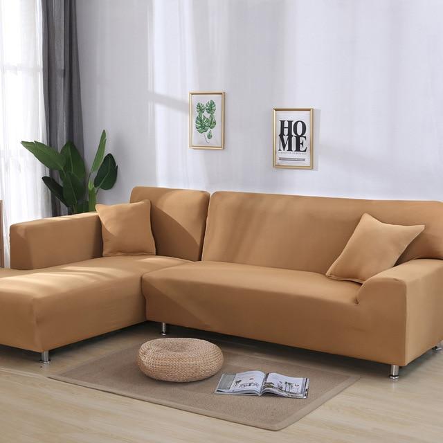solid color corner sofa covers