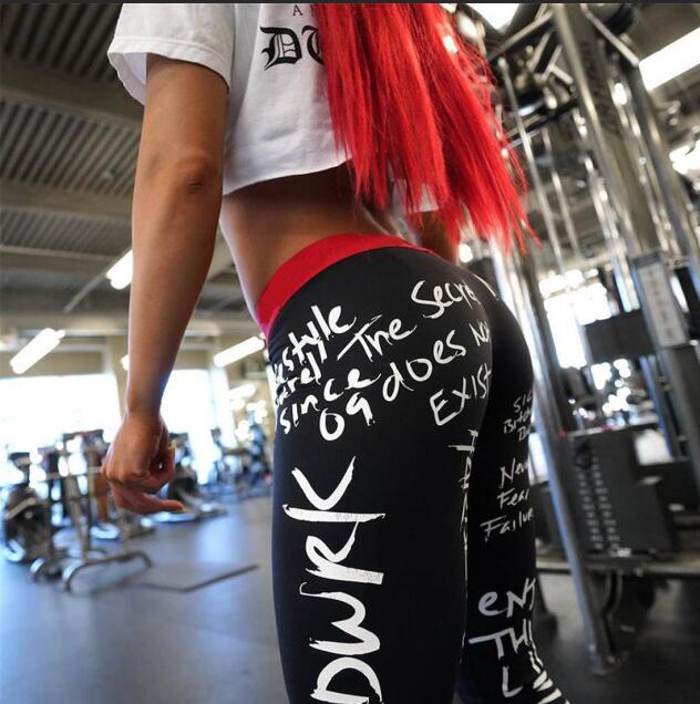 High Waist Elastic Workout Leggings