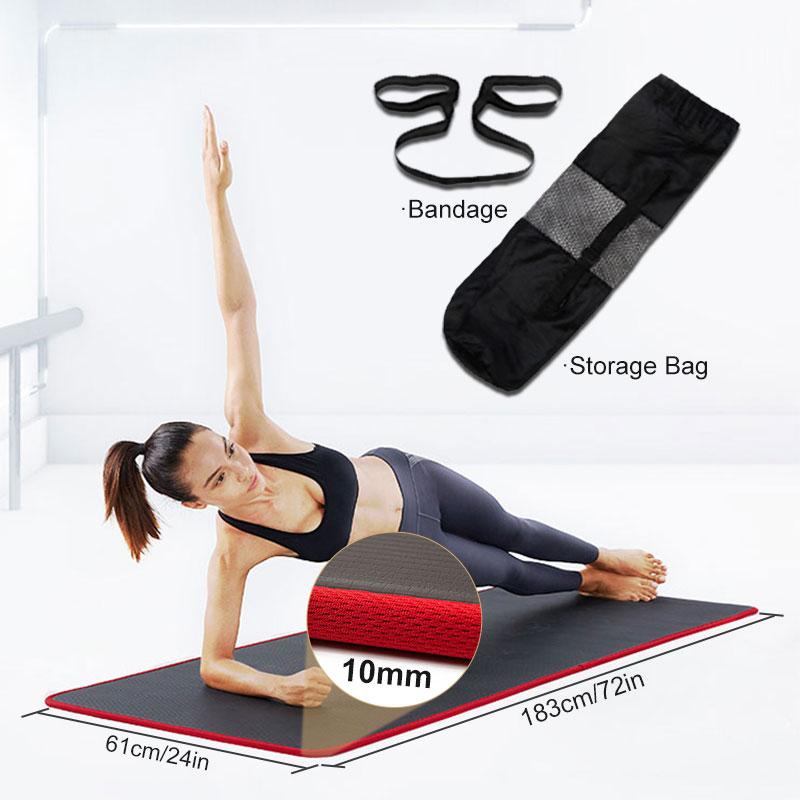 10mm Yoga Mat Extra Thick 1830*610mm