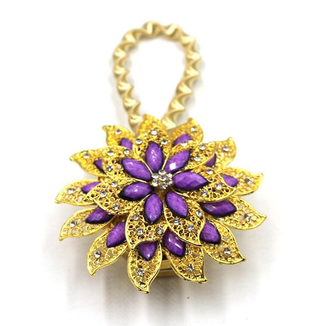 Flower Shaped Magnet Curtain Tieback