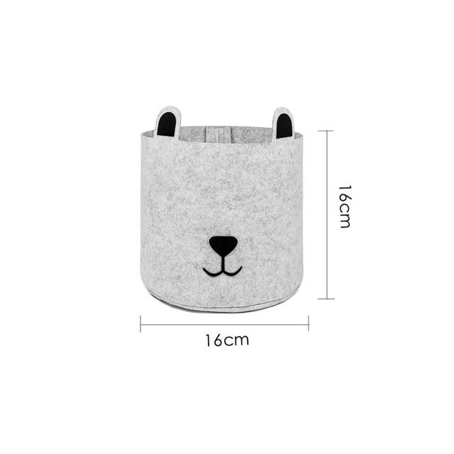 Felt Fabric Laundry Basket