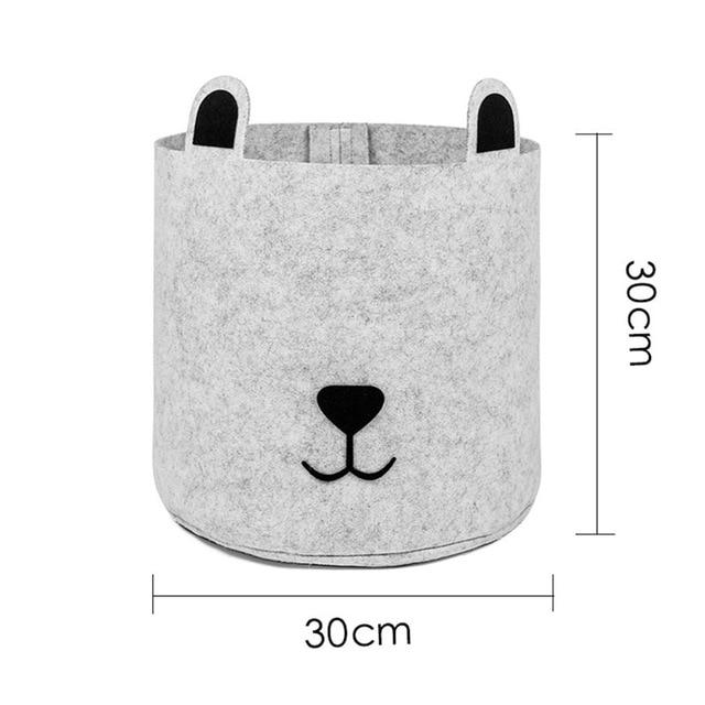 Felt Fabric Laundry Basket