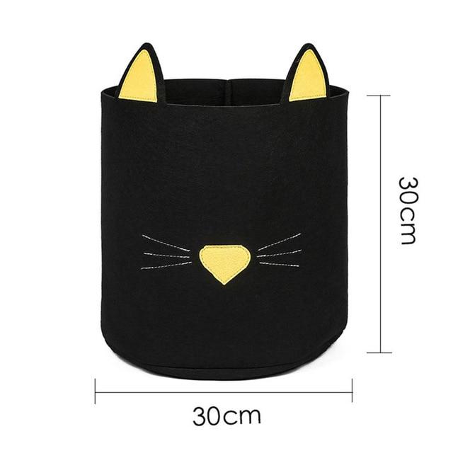 Felt Fabric Laundry Basket