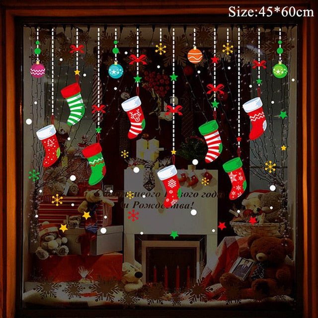 Christmas Window Stickers Christmas Decorations