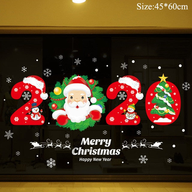 Christmas Window Stickers Christmas Decorations