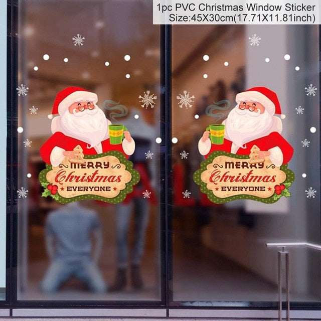 Christmas Window Stickers Christmas Decorations