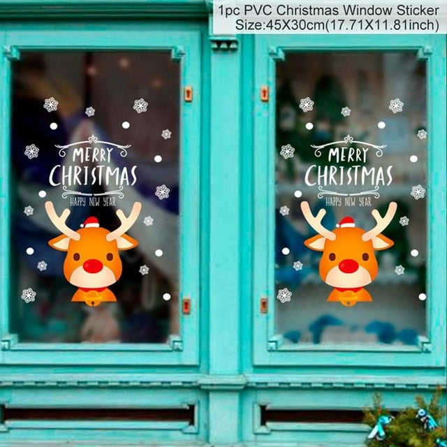 Christmas Window Stickers Christmas Decorations