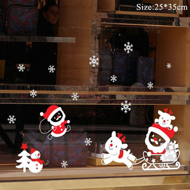 Christmas Window Stickers Christmas Decorations