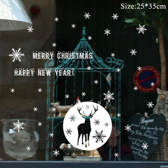 Christmas Window Stickers Christmas Decorations