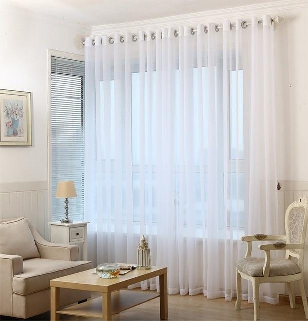 European Hollow Embroidery Semi-shading Curtains