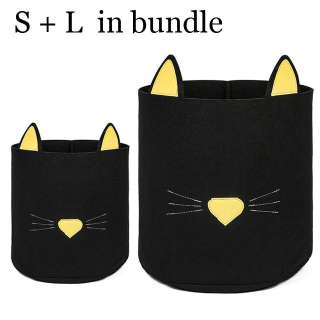 Felt Fabric Laundry Basket