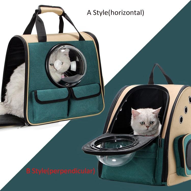 Foldable astronaut transport travel capsule for your pet!