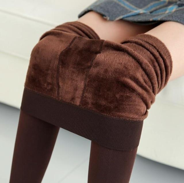 Winter Leggings Knitting Velvet