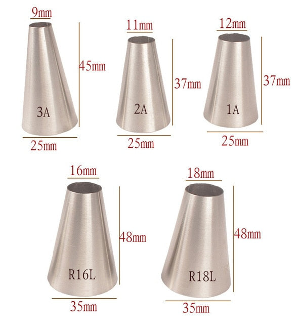 Pastry Nozzle Stainless Steel Kitchen Gadgets