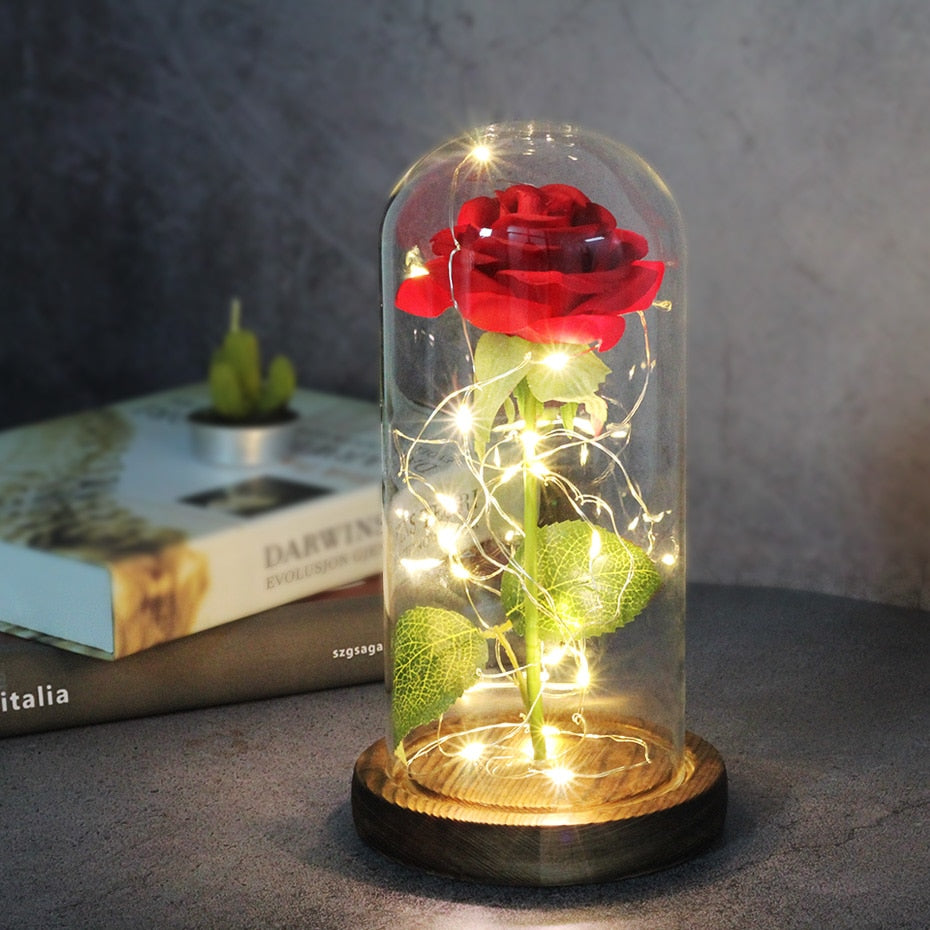 The Beast In Glass Cover Christmas Home Decor