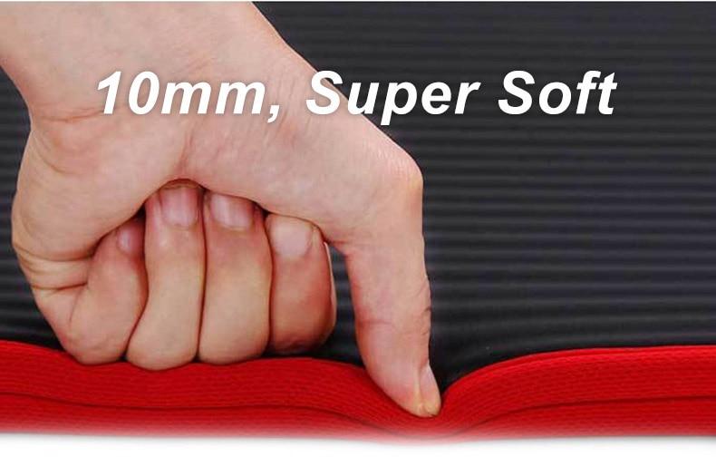 10mm Yoga Mat Extra Thick 1830*610mm