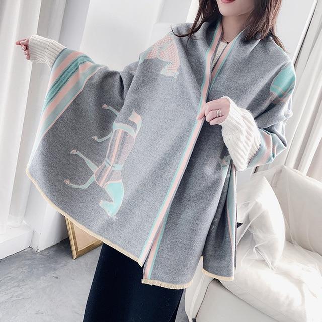 Luxury Brand cashmere women scarf