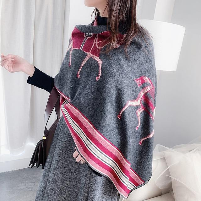 Luxury Brand cashmere women scarf